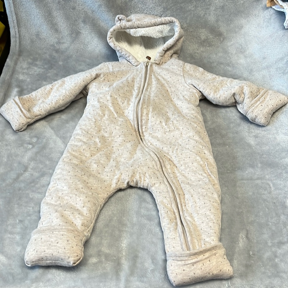 9M Organic Cotton H&M Sherpa fleece lined bunting bag